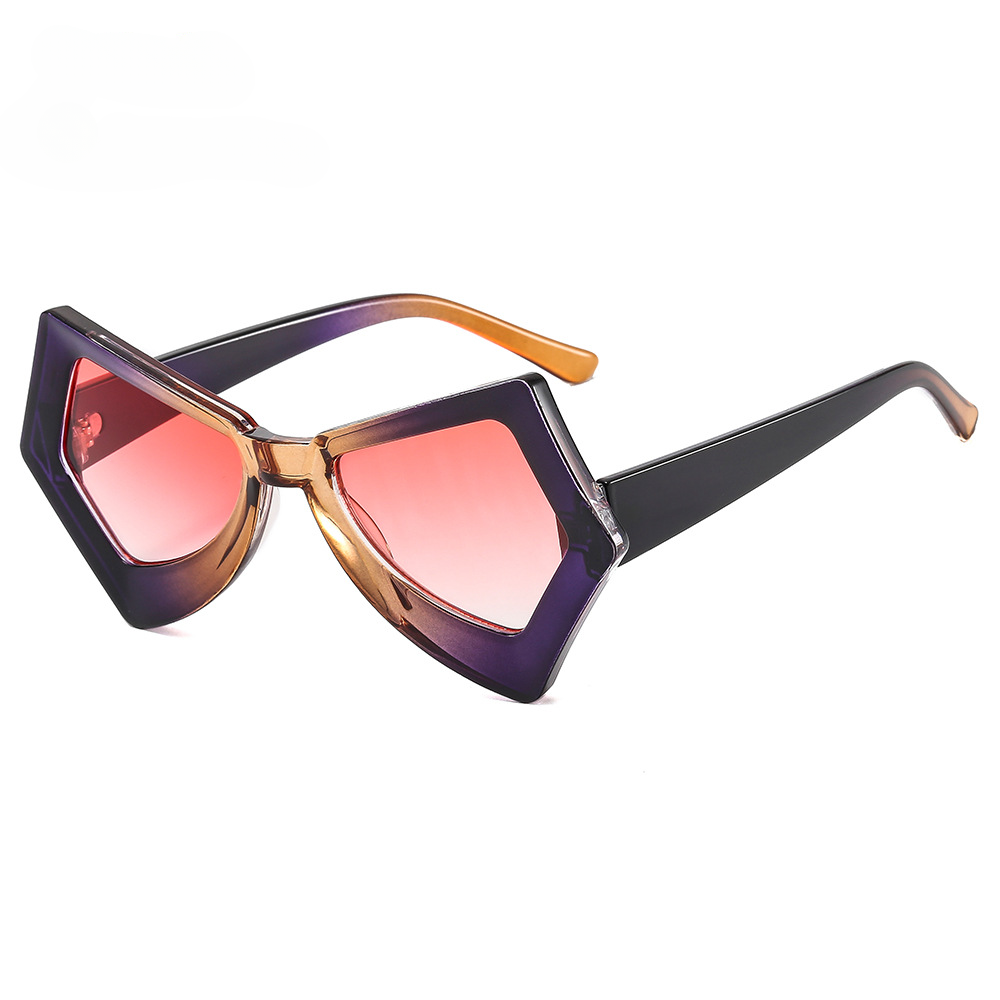 Gafas de sol de ojo de gato de mariposa personalizadas PC al por mayor